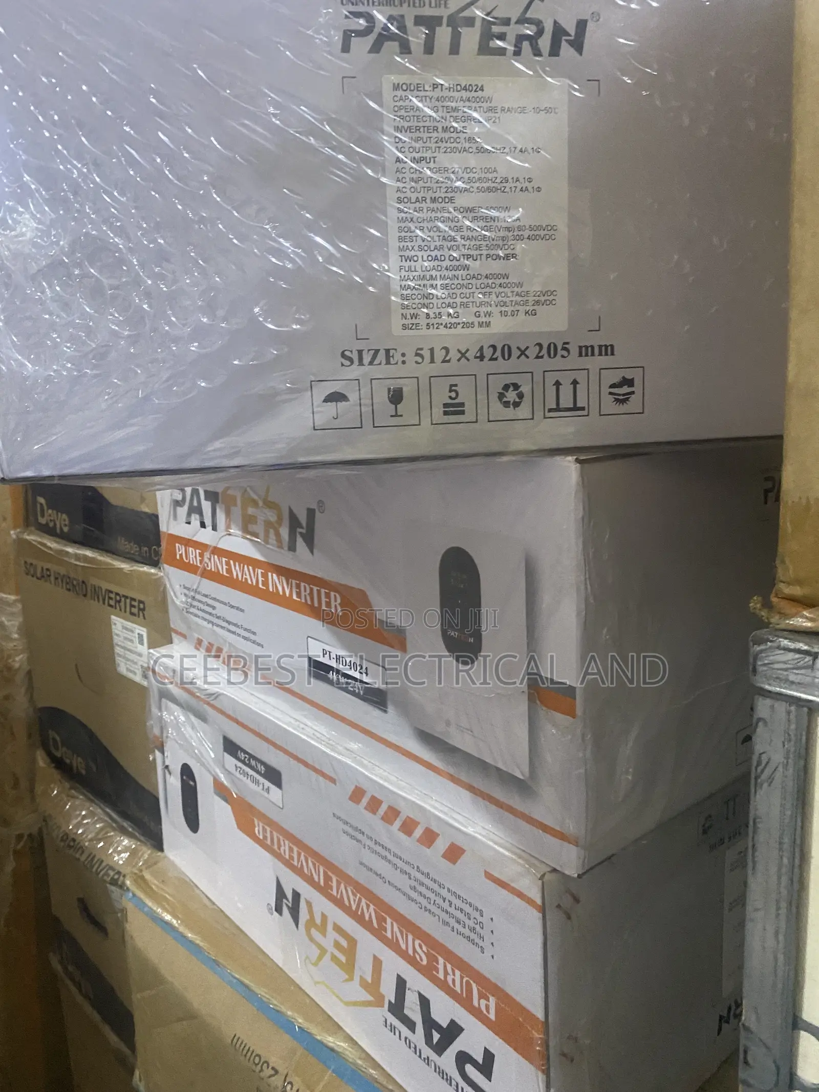 4kva Hybrid Pattern Inveter Available ( 24V)