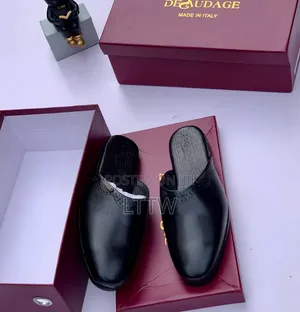 Premium Men’s Designer Leather Slippers | Luxury Casual Footwear
