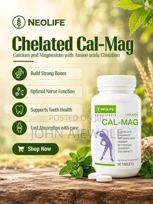Chelated Cal-Mag With Vitamin D - 90 Tablets