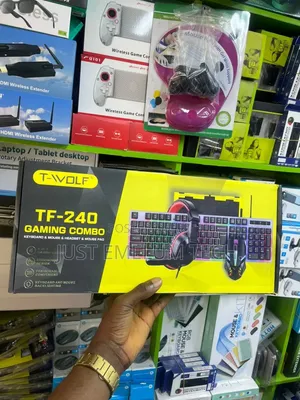 T-Wolf 4in1 Gaming Combo, Keyboard, Headset, Mouse and Mouse Pad