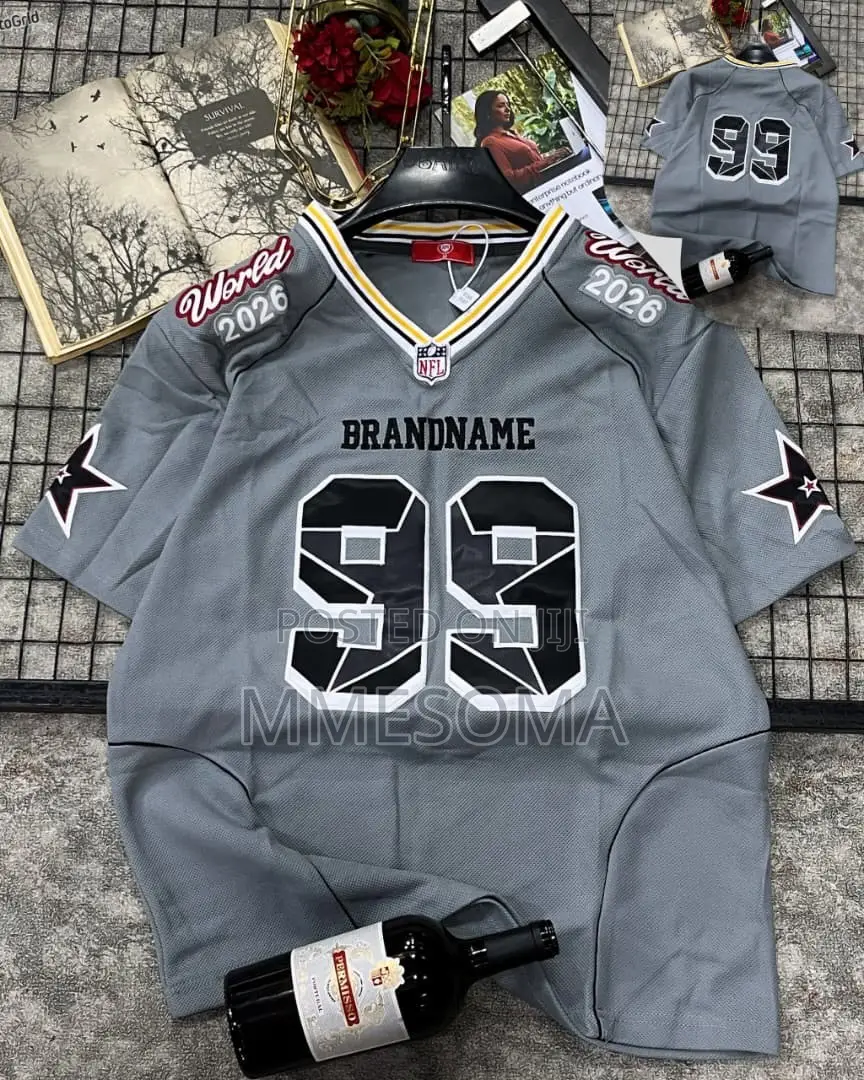 V Neck Jersey  Now Available  Different Sizes