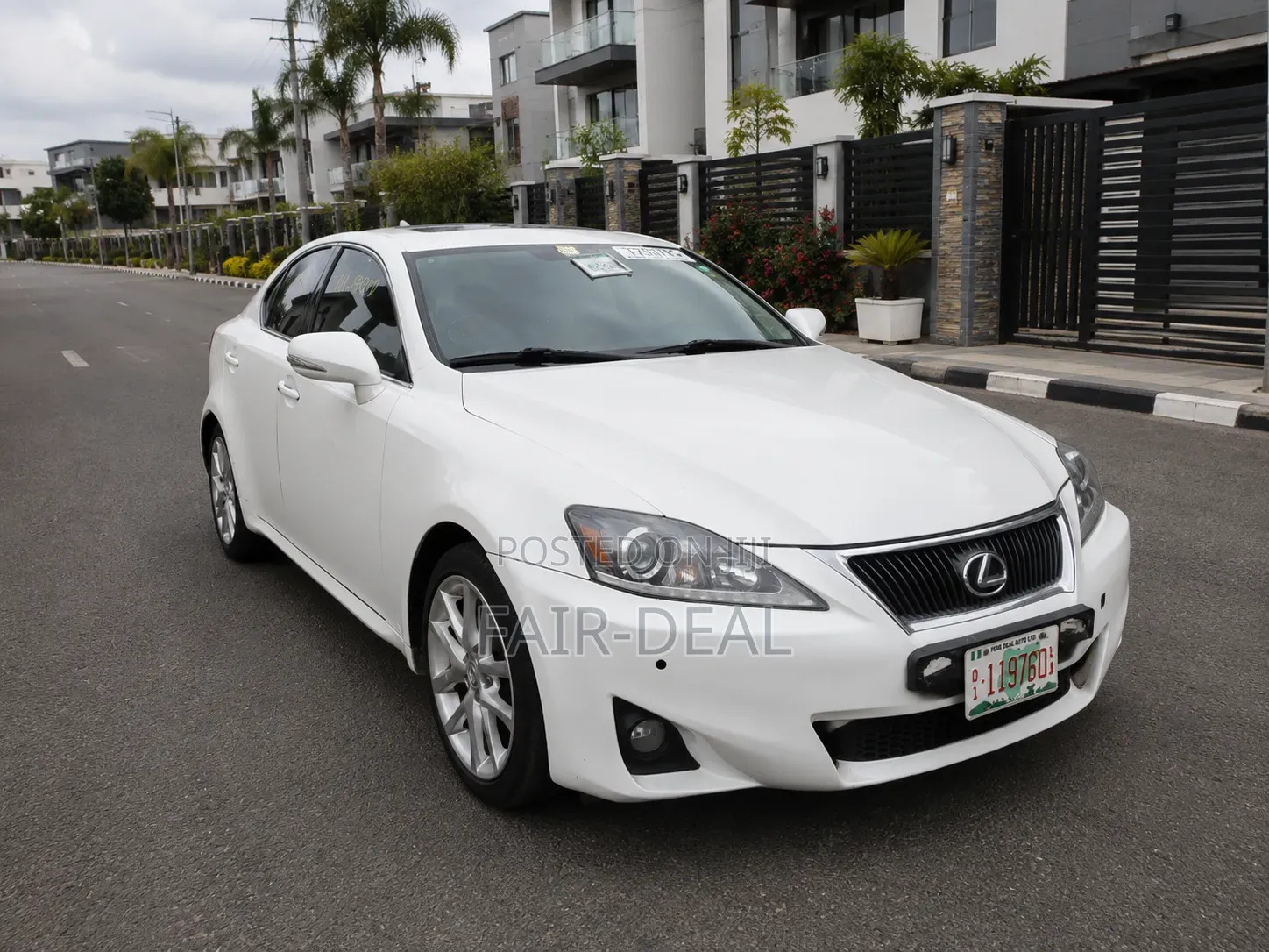 Lexus IS 2012 White