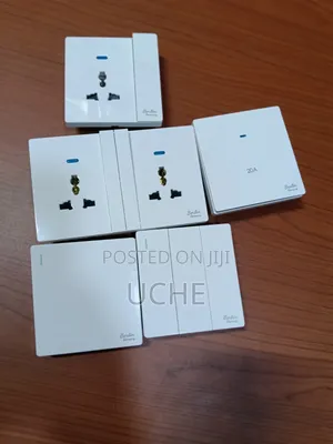 Berlin Socket and Switches White