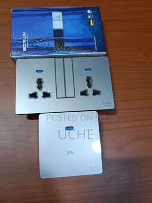 Berlin Socket and Switches White