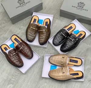 Premium Men’s Designer Leather Slippers | Luxury Casual Footwear