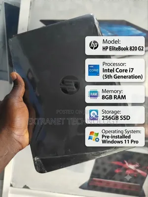 Laptop HP EliteBook 820 G2 8GB Intel Core i7 SSD 256GB