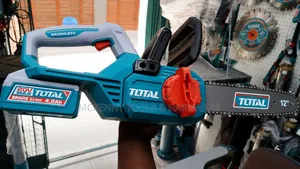 TOTAL 20V Lithium-Ion 12-Inch Cordless Chainsaw,