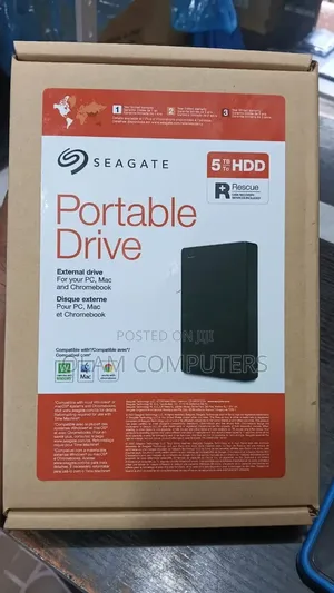 Seagate 5tb HDD Portable Drive