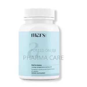 Lions Mane 60 Capsules With Moringa, Tongkat Ali & Cod Liver Oil