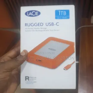 Lacie 1tb Rugged USB -C Portable External Hard Drive