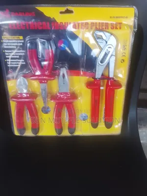 4-Piece Electrical Insulated Plier Set