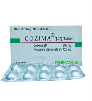 Cozima 325mg Tablet (Cefixime & Clavulanic Acid) X10