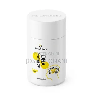 DHA Walnut Oil Softgel for Eye, Brain and Heart Support