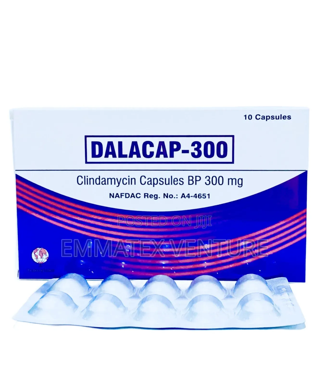 Dalacap 300mg (Clindamycin) X10