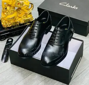 High Quality Clark Oxford Leather Shoes