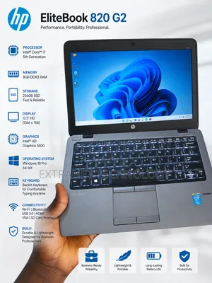 Laptop HP EliteBook 820 G2 8GB Intel Core i7 SSD 256GB