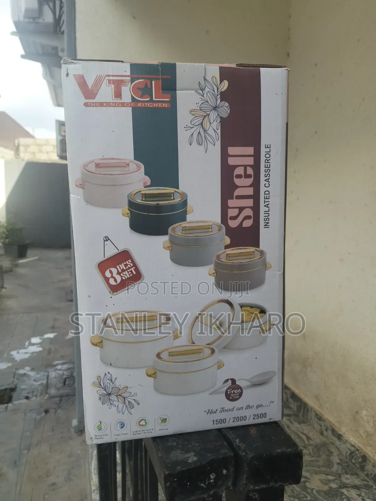 3 Piece Set VTCL Insulated Dinner Set