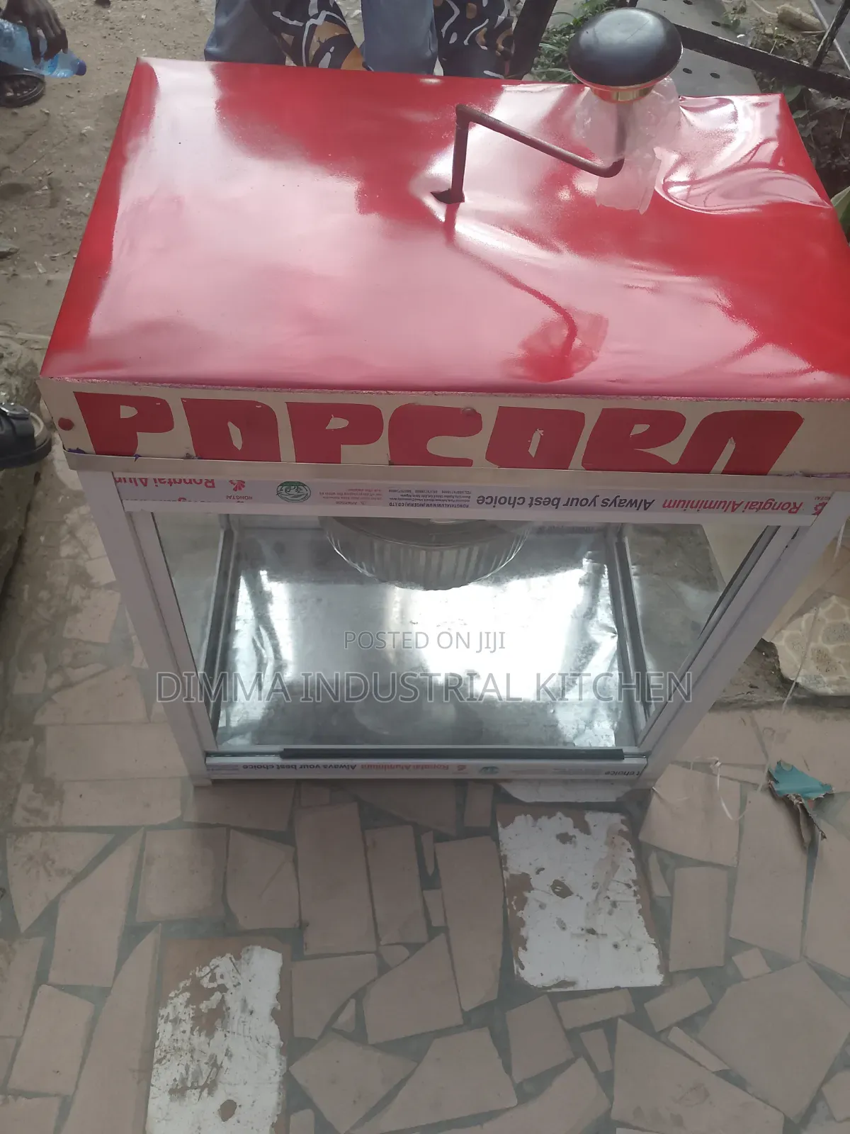 Gas Popcorn Machine