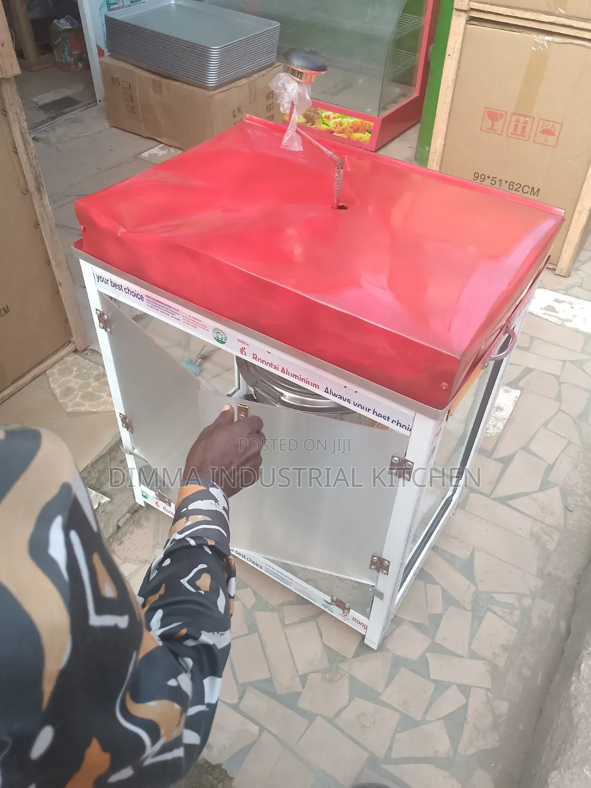 Gas Popcorn Machine