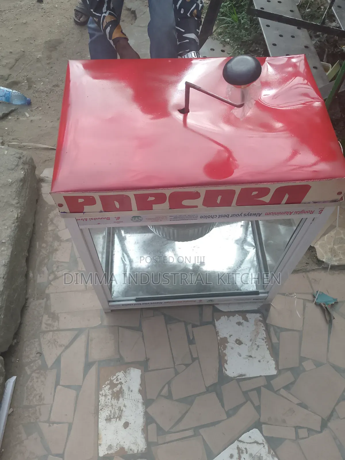 Gas Popcorn Machine