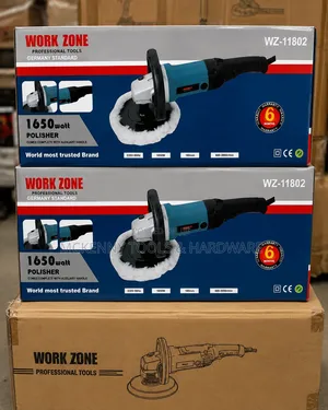 Work Zone Professional Tools 1650W Polisher (Model WZ-11802).