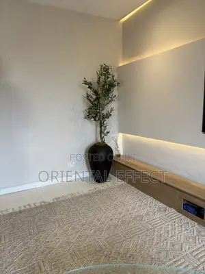Artificial Twisted Olive Tree With Matte Black Odel Small Pot 186cm
