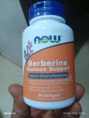 Now Foods Berberine Glucose Support 90 Softgels