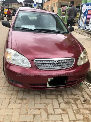 Toyota Corolla 2004 Burgundy