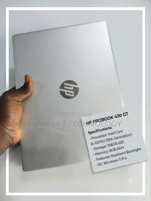 Laptop HP ProBook 430 G7 8GB Intel Core i5 SSD 256GB