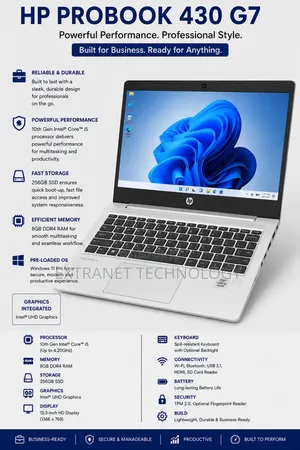 Laptop HP ProBook 430 G7 8GB Intel Core i5 SSD 256GB