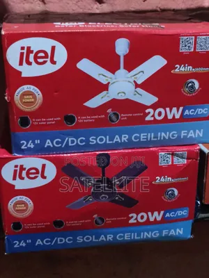 Itel 24" AC/ DC Ceiling Fan