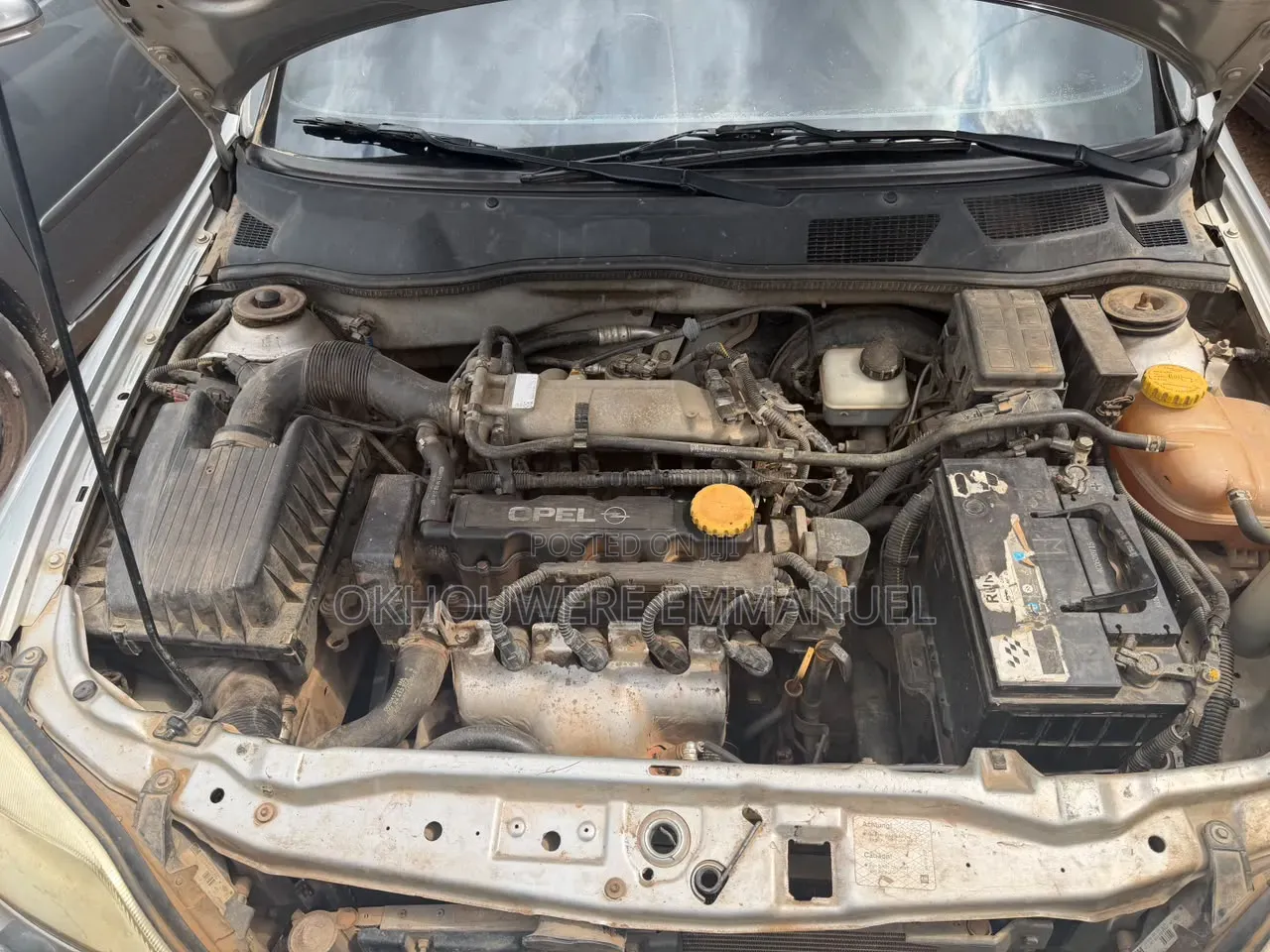 Opel Astra 2000 Silver