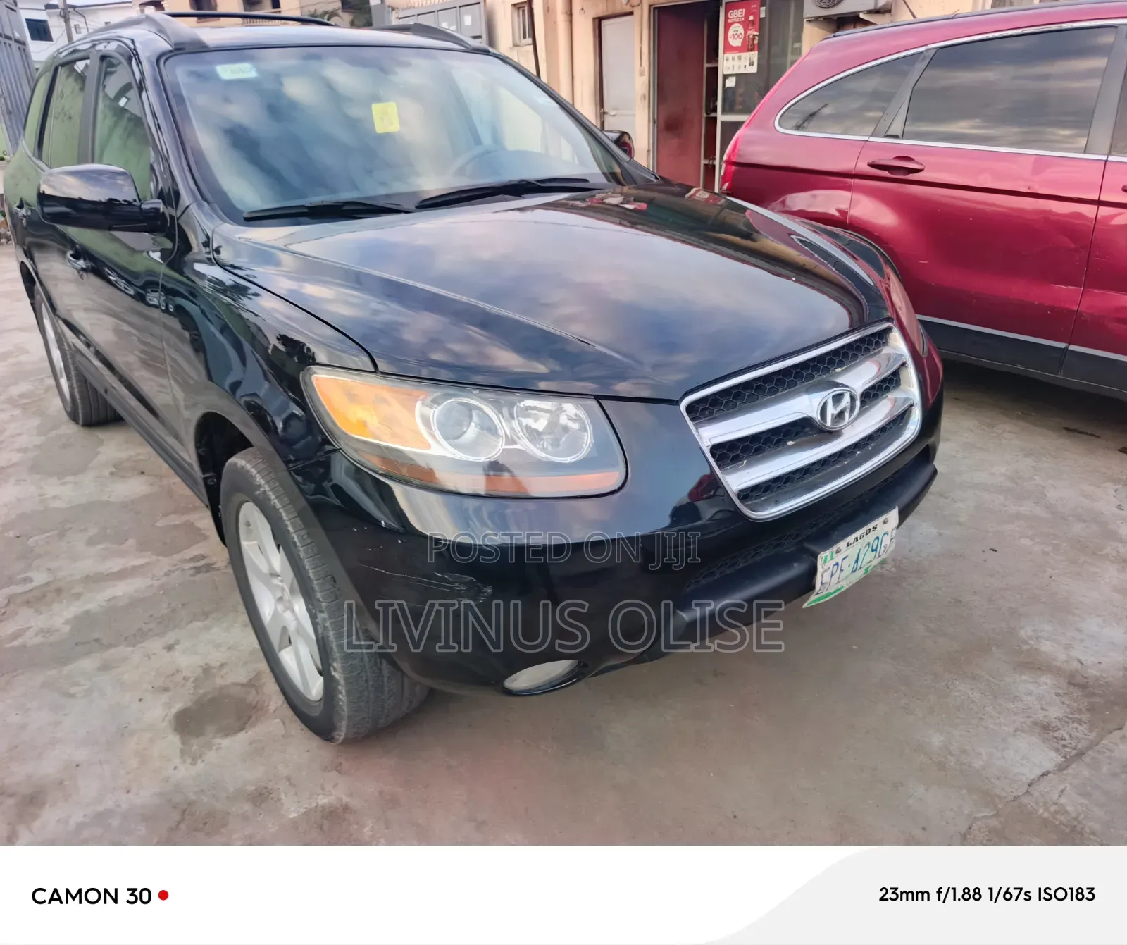 Hyundai Santa Fe 2007 Black