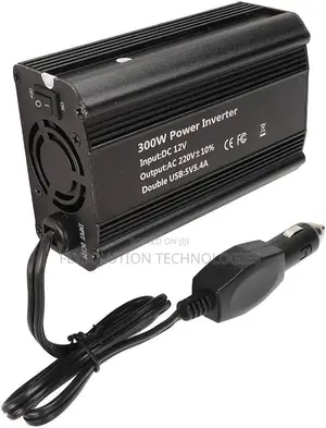 300W Potable Car Inverter DC AC Converter DC12V to 220V