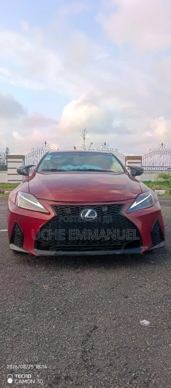 Lexus IS 2007 Red