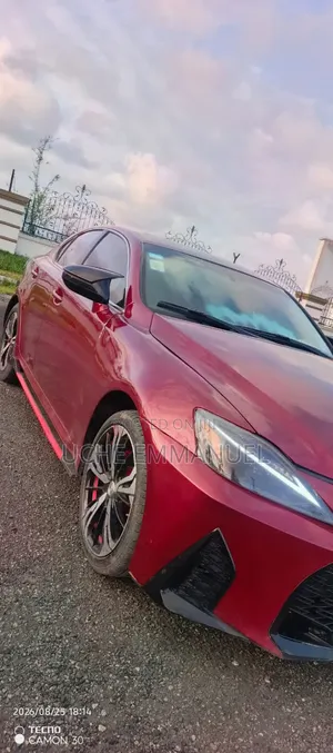Lexus IS 2007 Red