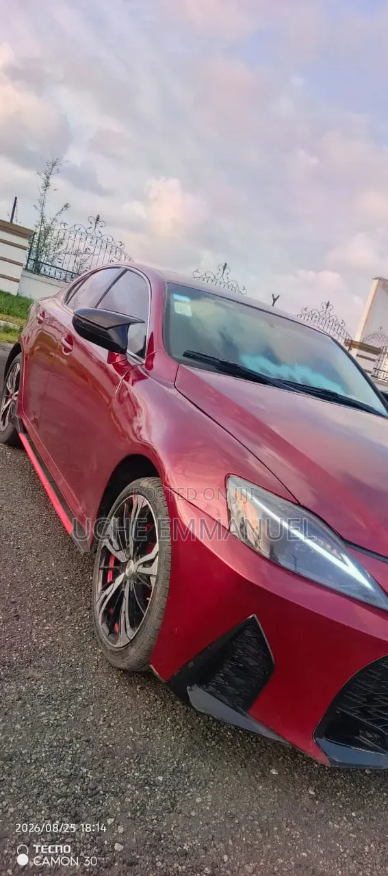 Lexus IS 2007 Red