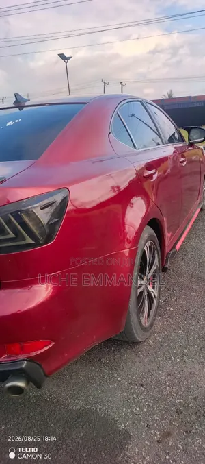 Lexus IS 2007 Red