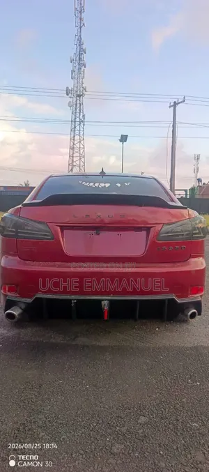Lexus IS 2007 Red