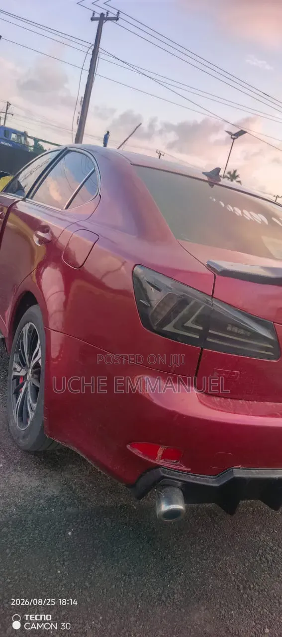 Lexus IS 2007 Red