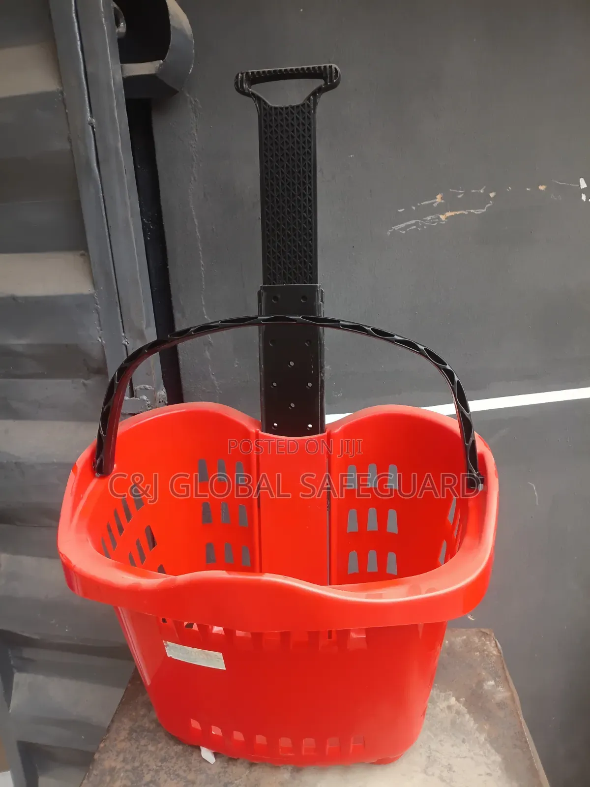 Plastic Basket Trolley