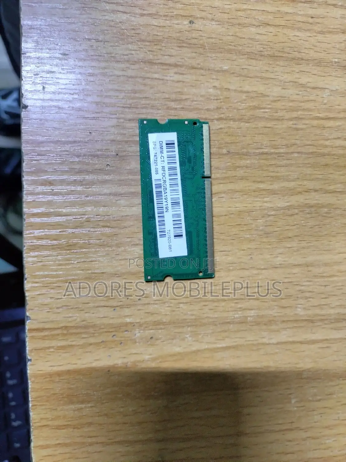 Single Sided Chips DDR3/PC3L 4GB RAM