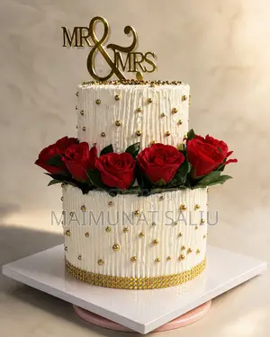 Elegant Wedding Cakes in Abuja | Custom Wedding Cake