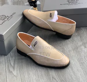 MAUZZI Men’s Loafers | Premium Luxury Design  Black & Cream Since 2002