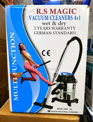 R.S Magic 20L Wet & Dry Vacuum Cleaner – 4×1