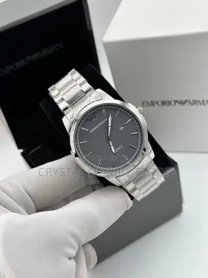 Emporio Armani Quality Men Chain Strap Wristwatch