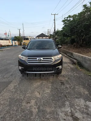 Toyota Highlander Limited 2012 Black