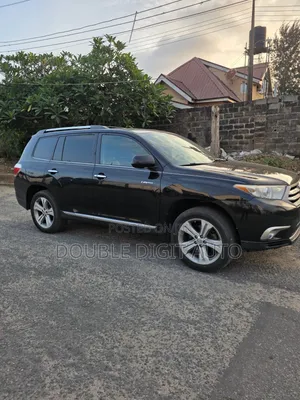 Toyota Highlander Limited 2012 Black