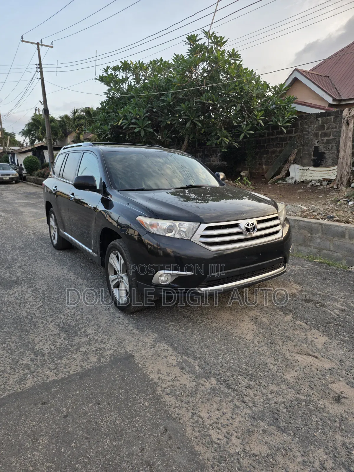 Toyota Highlander Limited 2012 Black