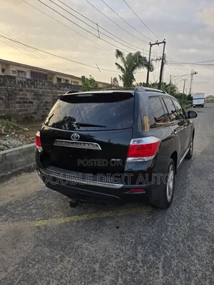 Toyota Highlander Limited 2012 Black